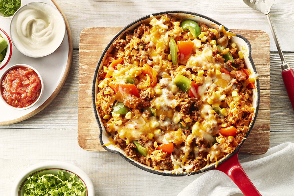 One Pan Taco Skillet