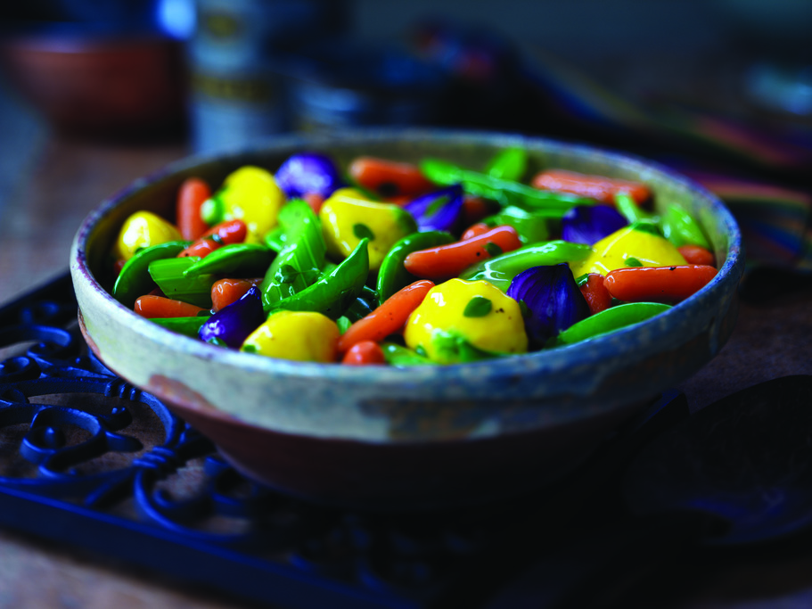 Savoury Glazed Vegetables