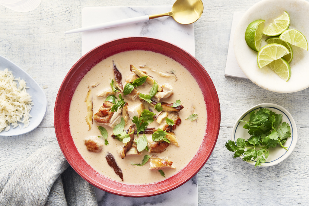 Classic Thai Chicken Soup (Tom Kha Gai)