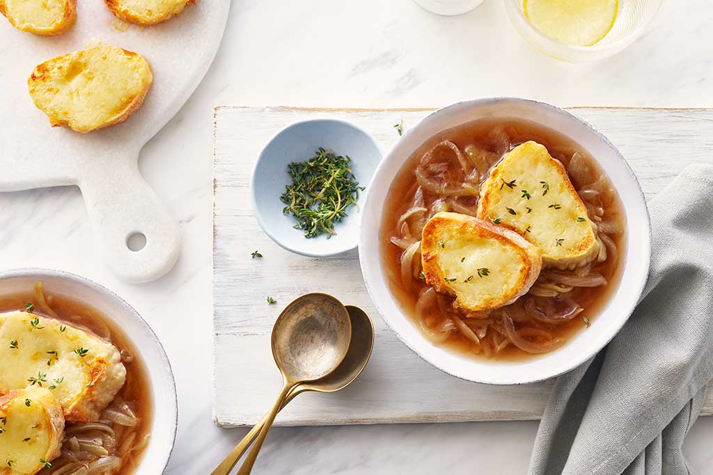 Soupe à l’oignon simple