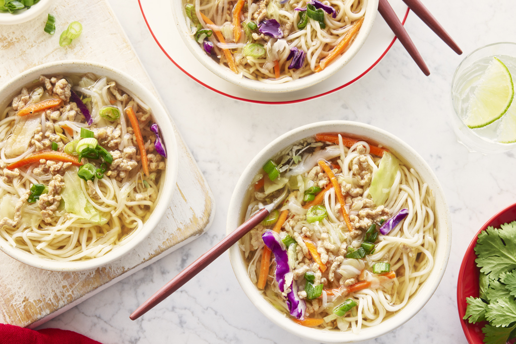 Egg-Roll-in-a-Bowl Noodle Soup