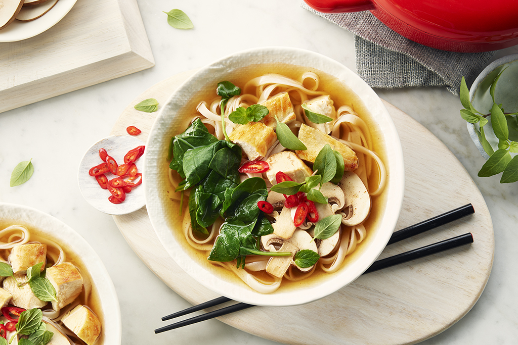Easy Thai Chicken Noodle Soup