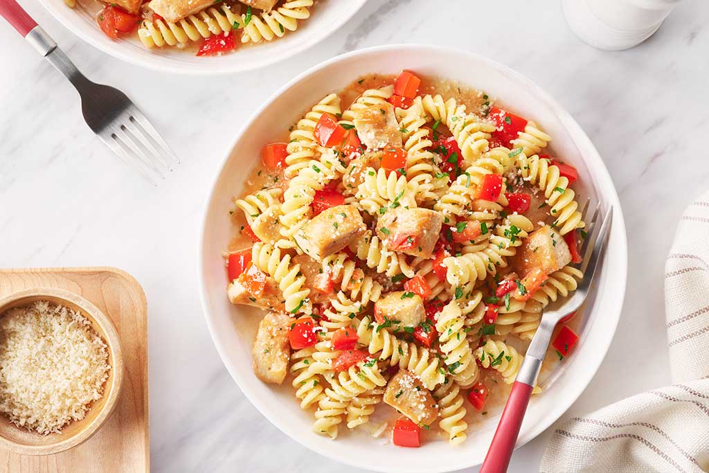 Easy One-Pot Chicken Fusilli