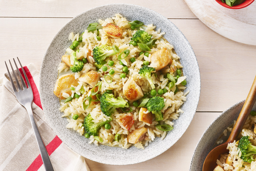 One-Pan Chicken Fried Rice