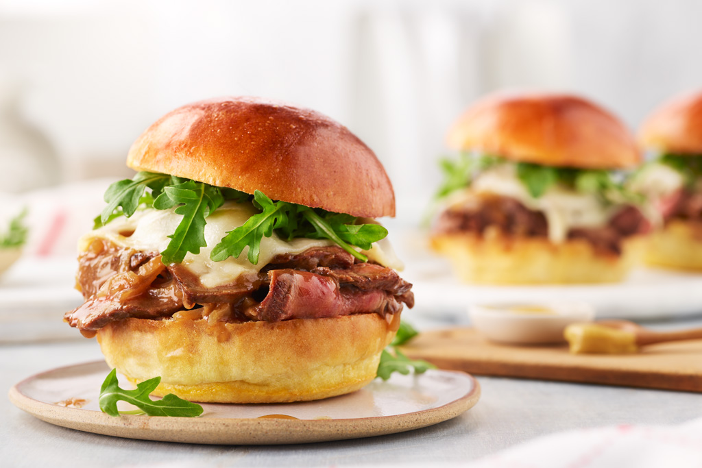 Saucy Steak Sandwiches