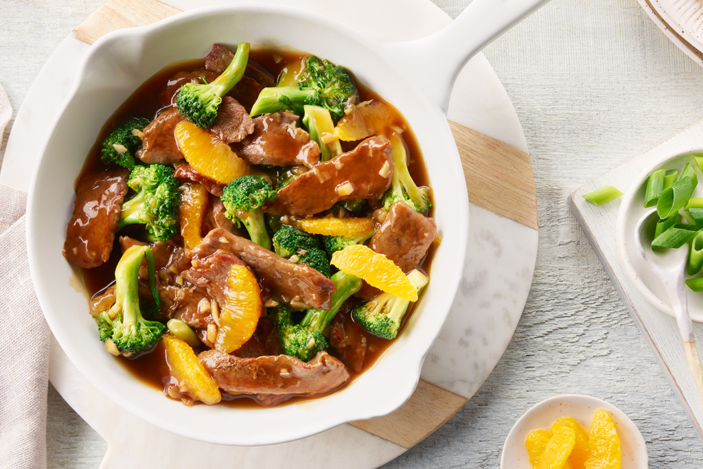 Beef and Orange Stir-fry