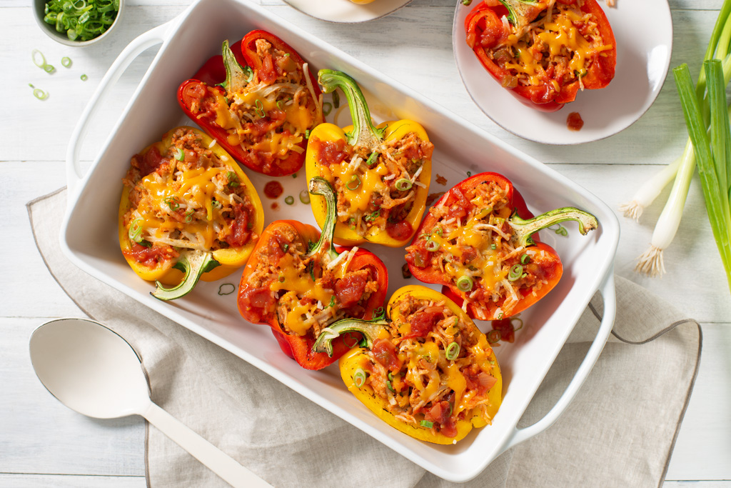 Cheesy Stuffed Peppers